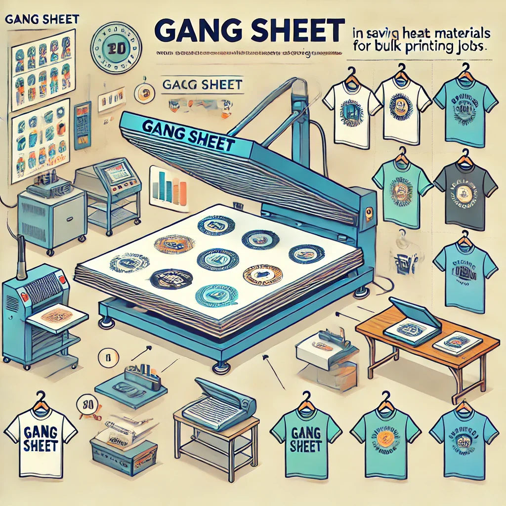 What is a Gang Sheet? Advantages and Uses of Bulk Printing