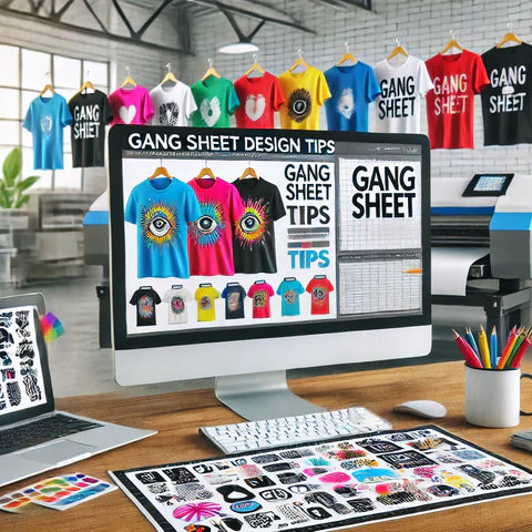 Gang Sheet Design Tips: How to Print More Products for Less Cost