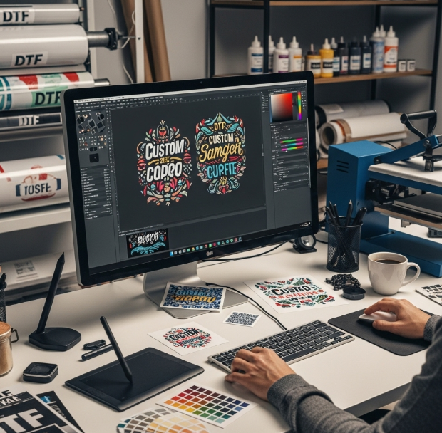 How to Design DTF Transfers