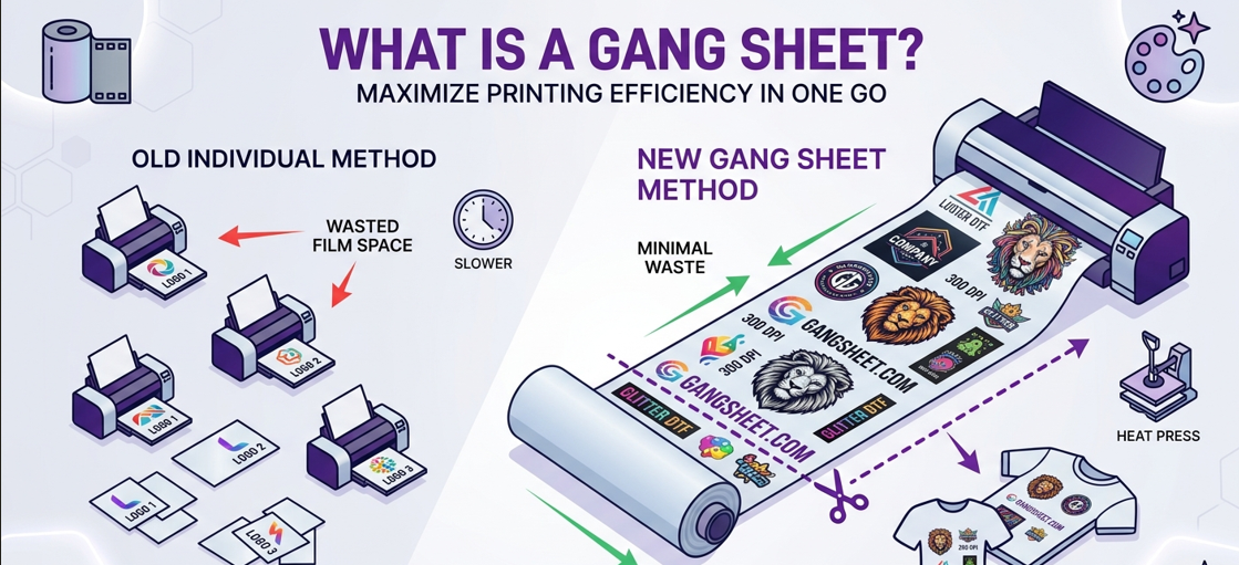 What is a Gang Sheet? Ways to Get Maximum Yield in One Go