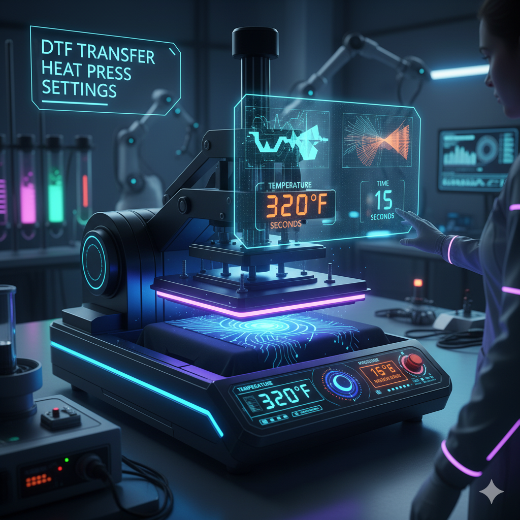 DTF Transfer Heat Press Settings